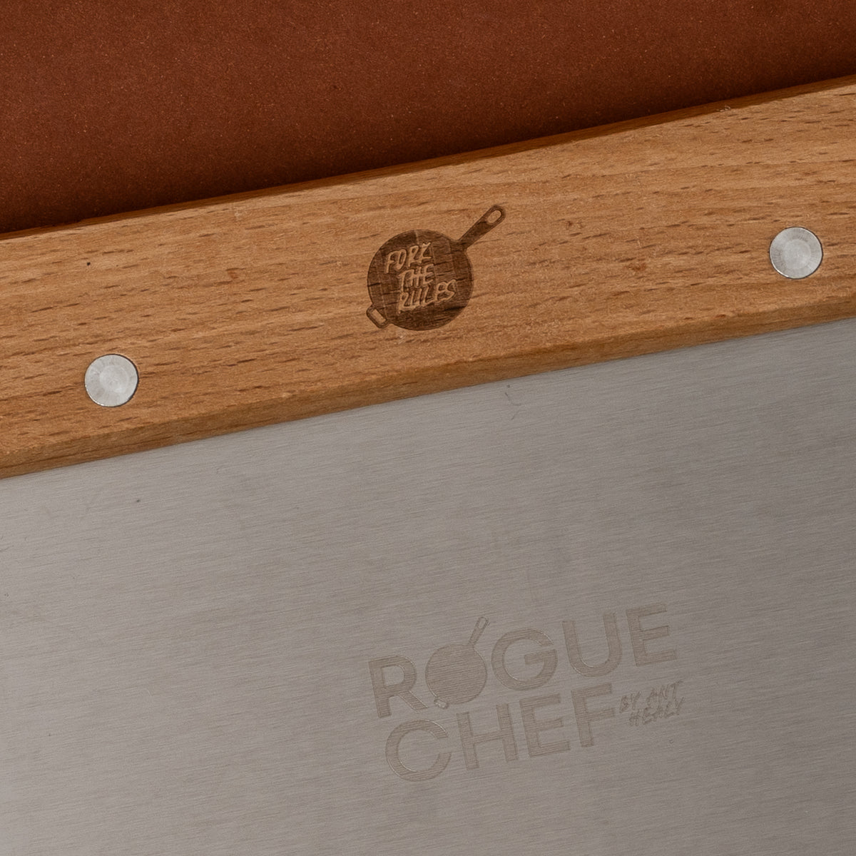 Stainless Steel Bench Scraper & Dough Cutter | Rogue Chef