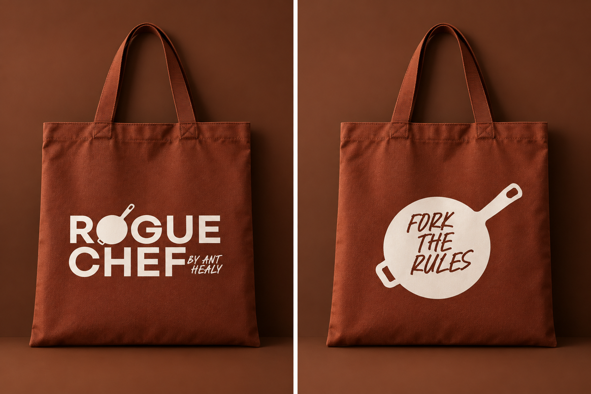 Rogue Chef Fork the Rules Tote Bag